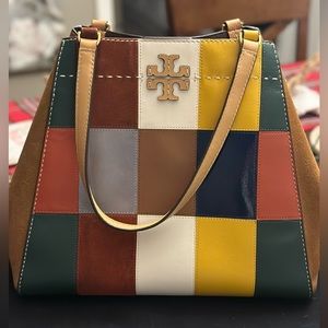 Tory Burch McGraw Suede Tote